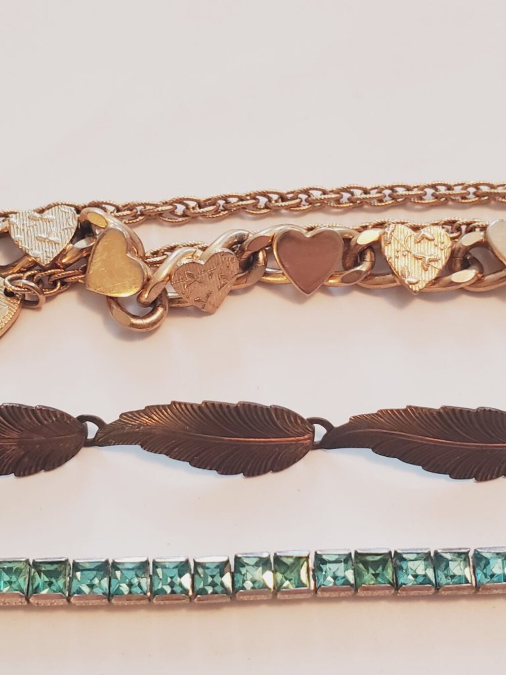 7 Bracelets, items # A-2559-2565., wt. 105 grams. - Picture 14 of 16